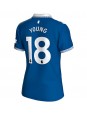 Everton Ashley Young #18 Kotipaita Naisten 2023-24 Lyhythihainen